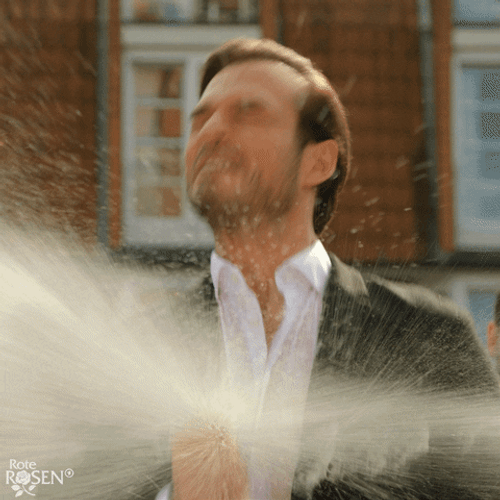 Funny Philip Durant Champagne Popping Fail GIF
