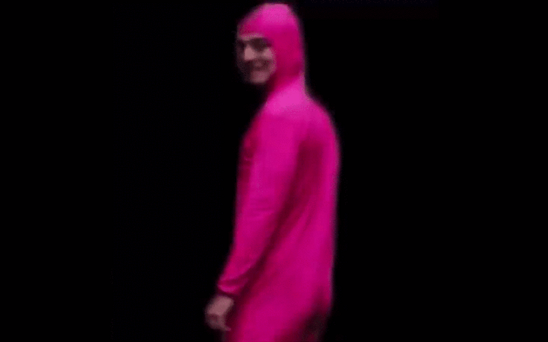 Funny Pink Guy Loop GIF