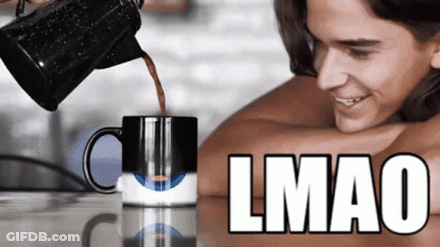 Funny Pouring Coffee LMAO GIF