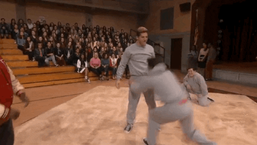 Funny Pull Down Wrestling Pants GIF