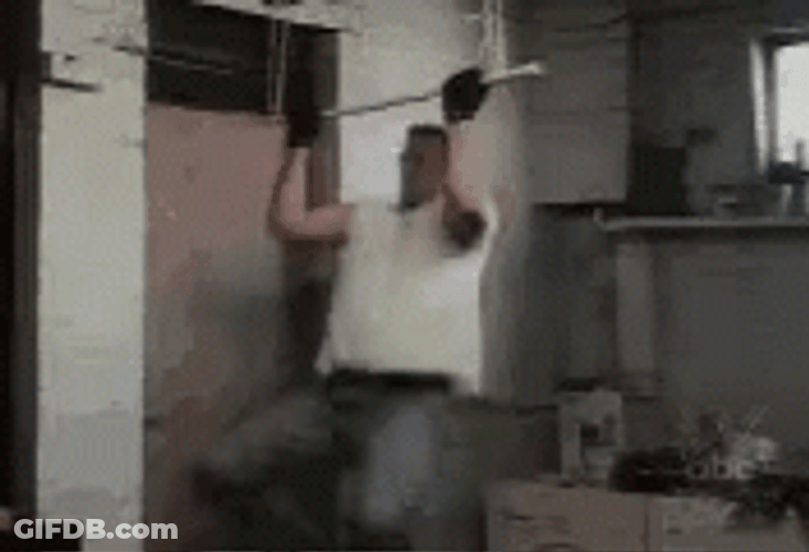 Funny Pull Ups Fail GIF