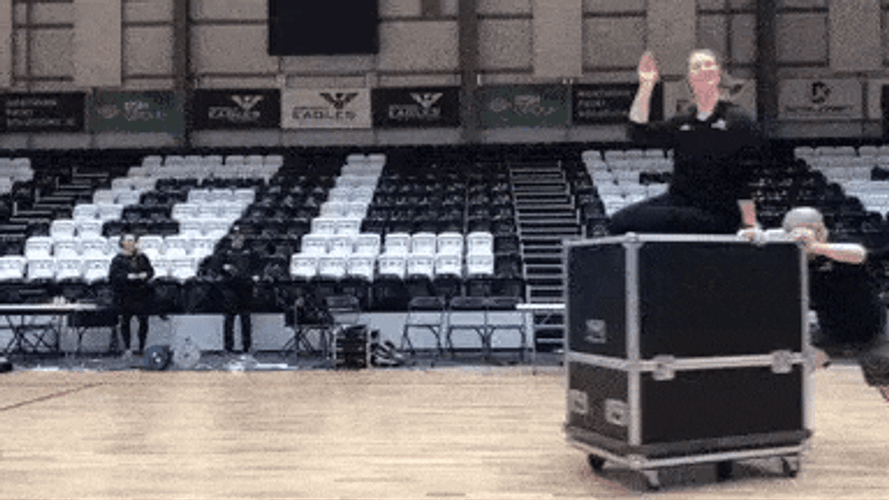 Funny Queen Wave GIF