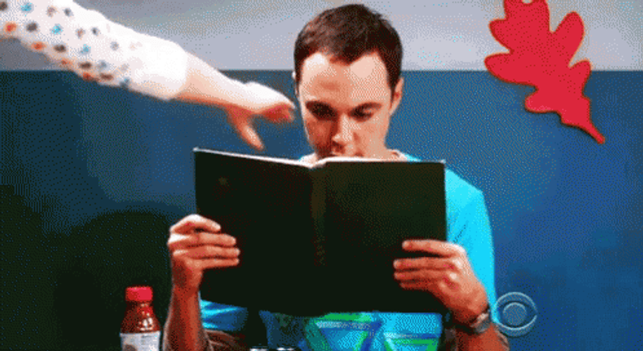 Funny Reading Batman Comics GIF