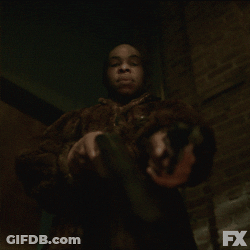 Funny Robber Adjusting Mask GIF