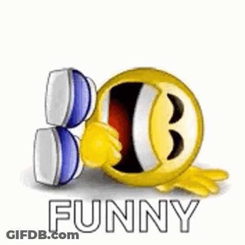 Funny Roll Laughing Emoji Meme GIF