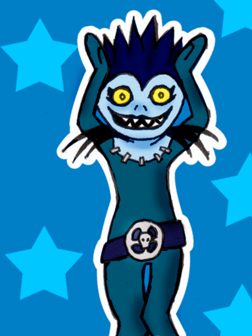 Funny Ryuk Death Note Dancing GIF