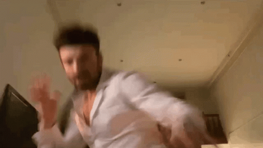 Funny Sebastian Stan Dancing GIF