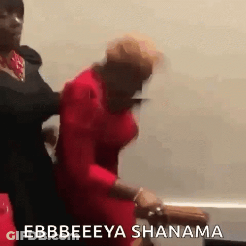 Funny Shouting Praise In Church Headbang GIF