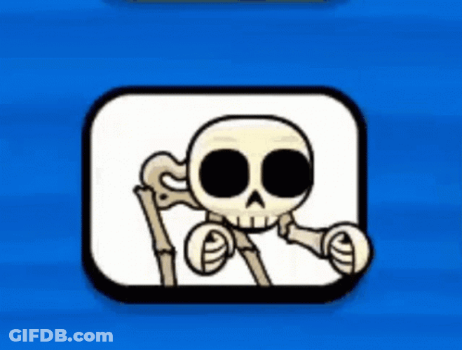 Funny Skeleton Dancing In The Box GIF