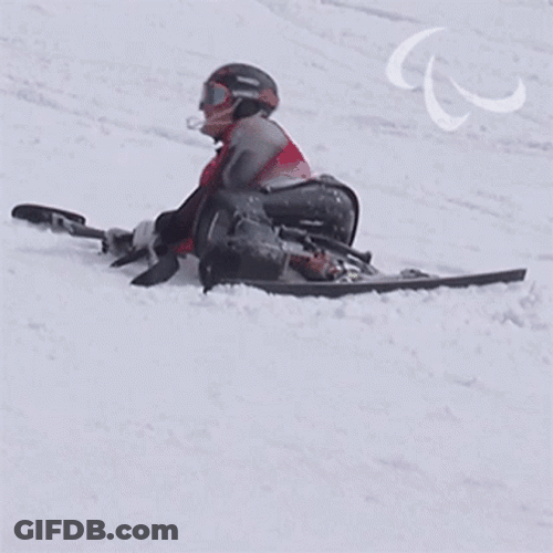 Funny Skiing Oh Yes GIF