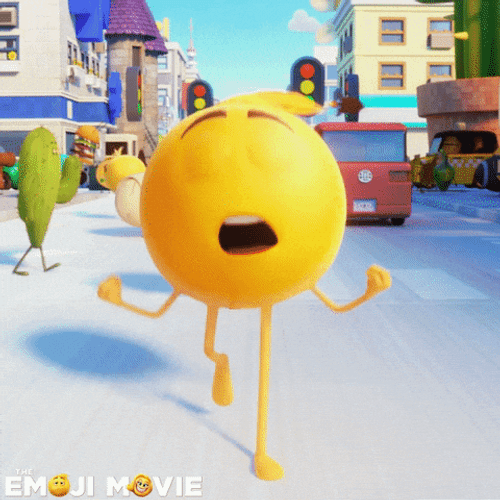 Funny Sleepy Emoji Movie GIF