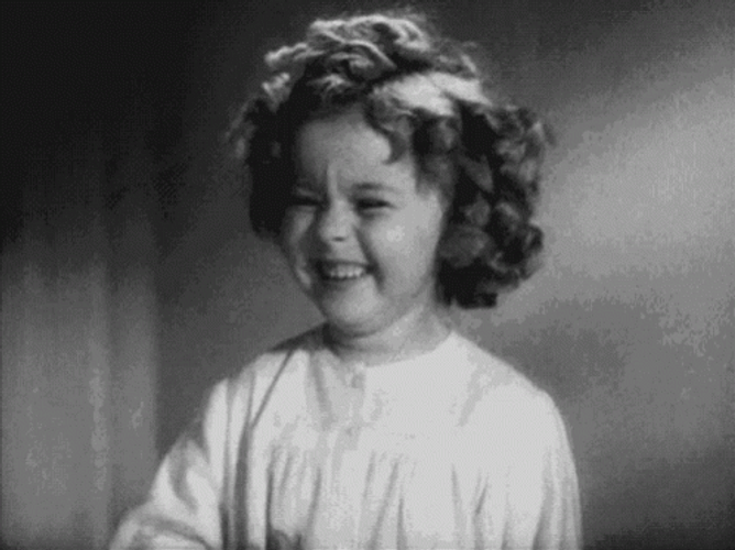 Funny Smile Giggling Little Girl GIF