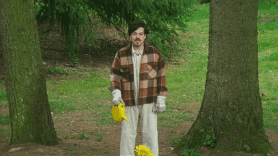 Funny Smile Milky Chance Gardening GIF