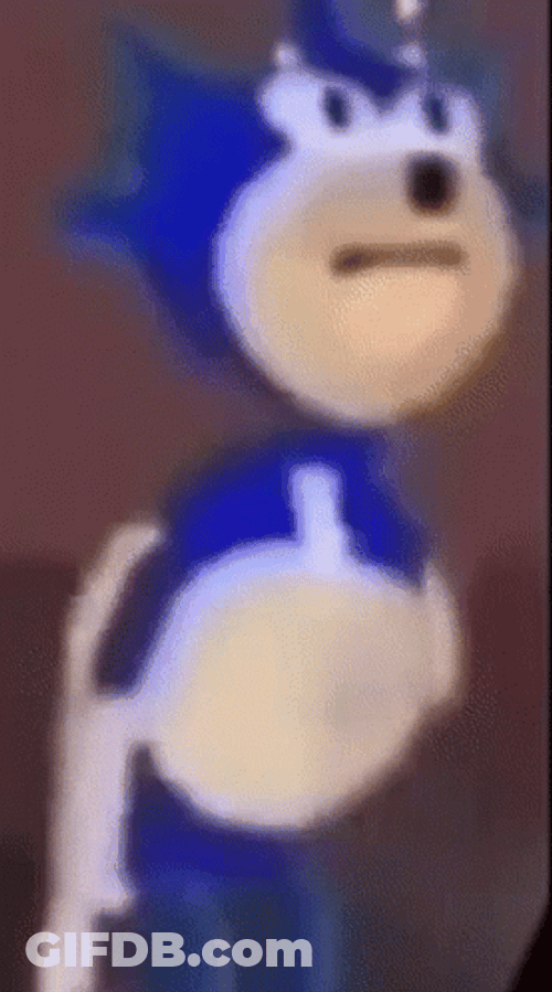 Funny Sonic Dancing GIF