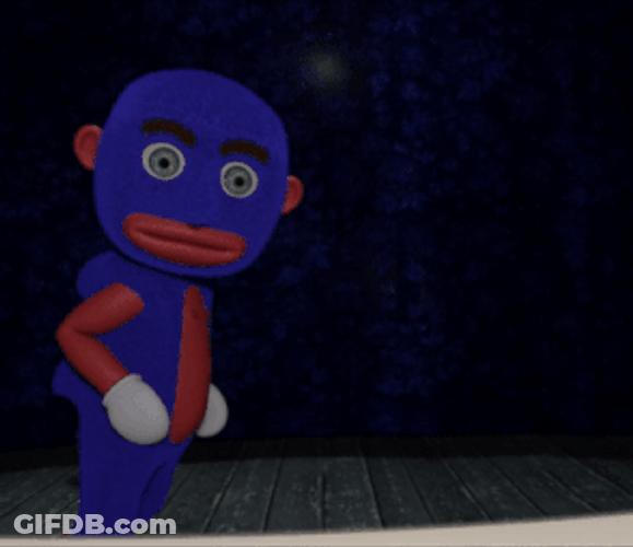 Funny Sonic The Hedgehog Mascot Dancing Performance GIF