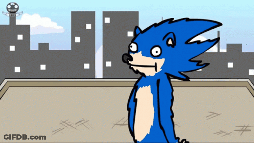Funny Sonic Thumbs Up Winner GIF