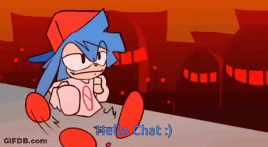 Funny Sonic Wearing A Hat Walking GIF
