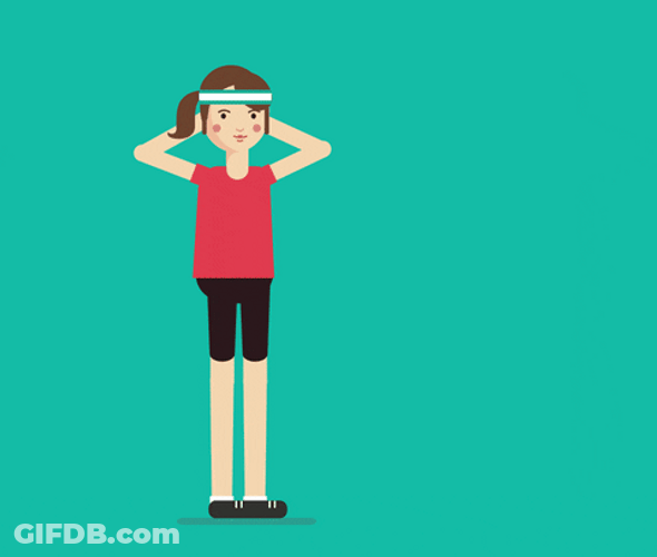 Funny Squat Exercise Couch Potato GIF