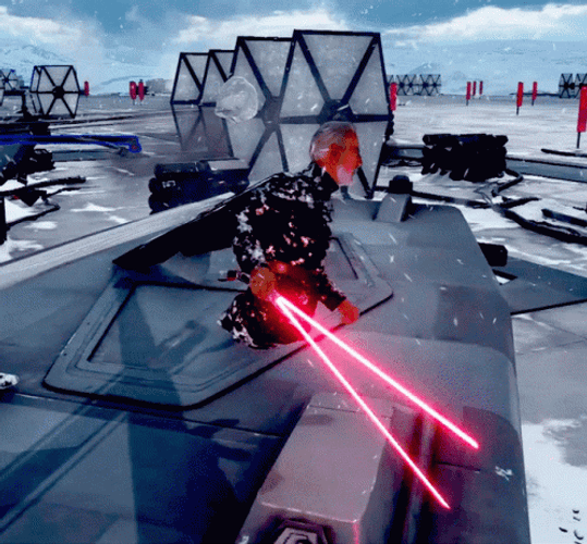 Funny Star Wars Battlefront II Meme GIF