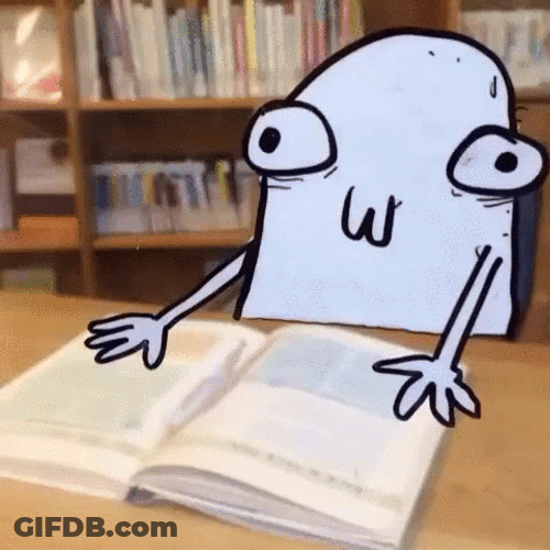 Funny Studying Reactions GIF