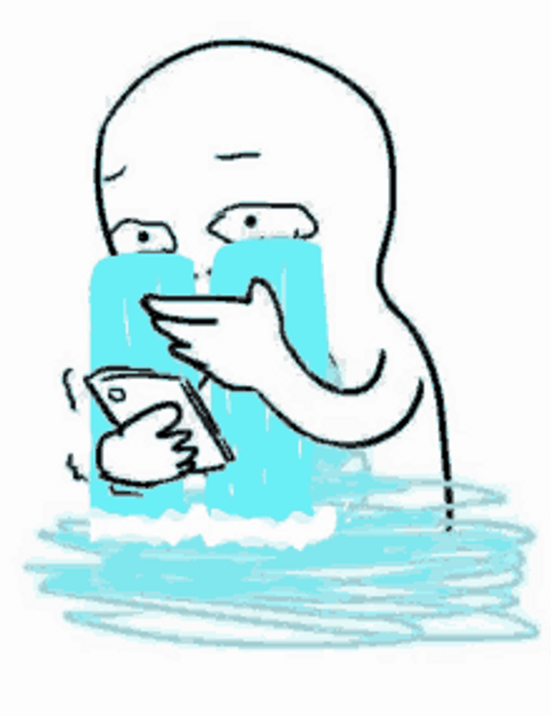 Funny Tears Of Joy Animation GIF