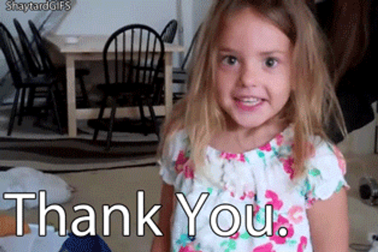 Funny Thank You Shocked Face GIF