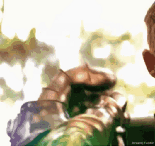 Funny Thanos Finger Snap GIF