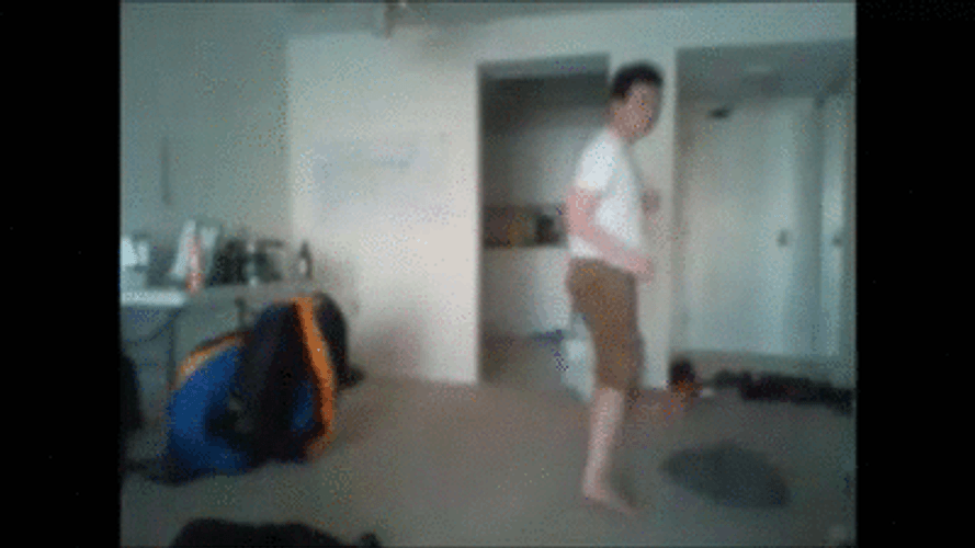 Funny Tornado Disaster Kick GIF