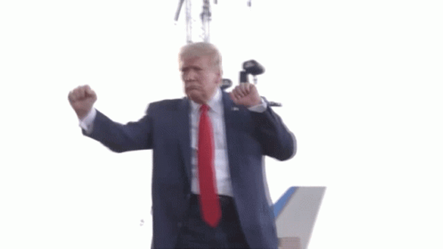 Funny Trump Dancing Sway GIF
