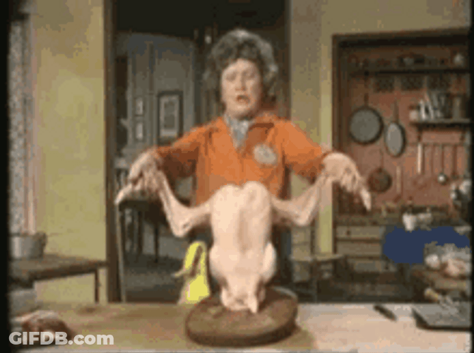 Funny Turkey Raw Meat Dancing GIF