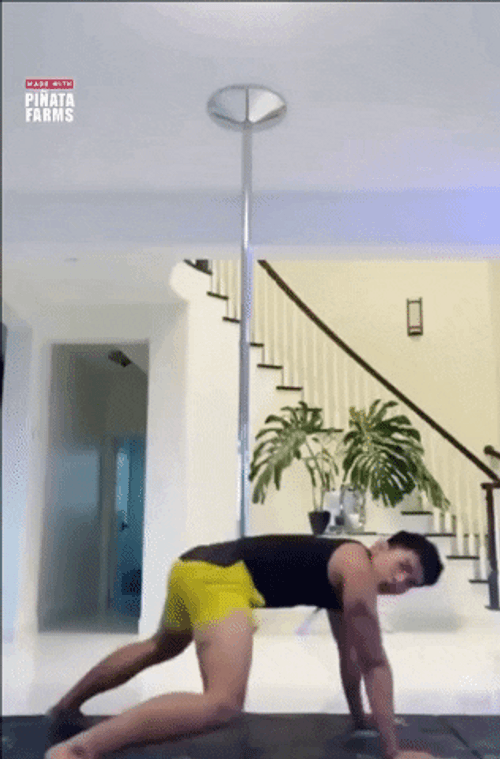 Funny Twerk Dancing Exercise GIF