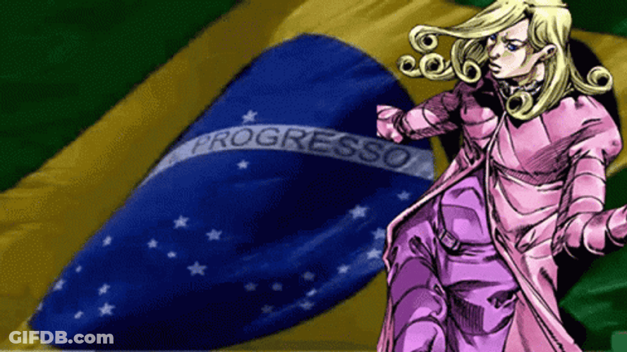 Funny Valentine Brazil Flag GIF