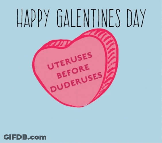 Funny Valentine Colorful Heart GIF