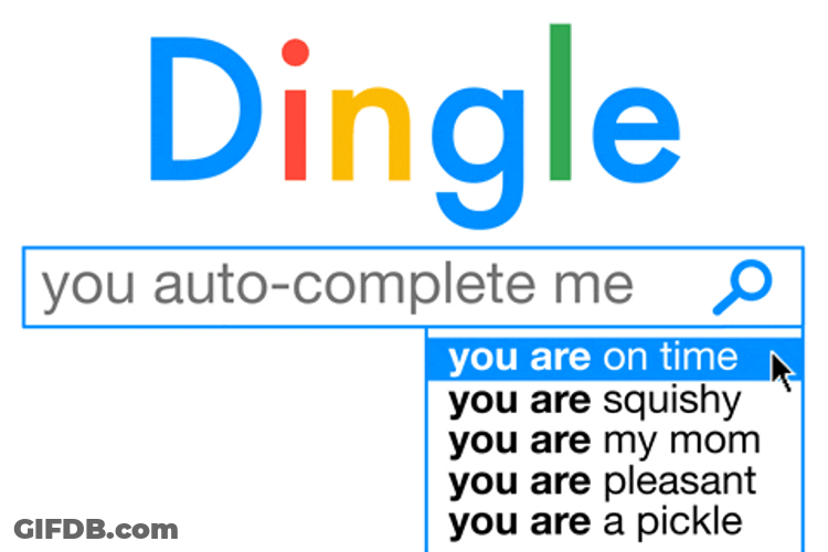 Funny Valentines Dingle Me GIF