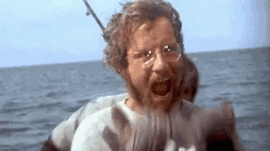 Funny Wacky Jaws Movie GIF