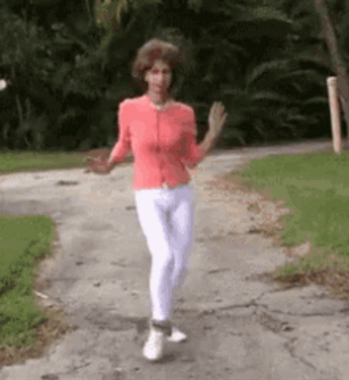 Funny Walking Dance GIF