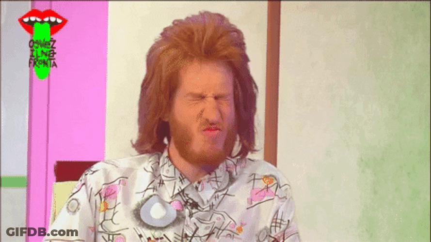Funny Weird Guy Sending Kisses GIF