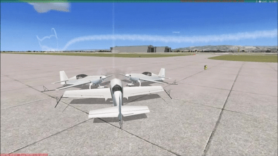 Funny Weird Plane Runway GIF