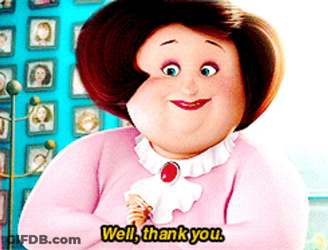Funny Well Thank You GIF