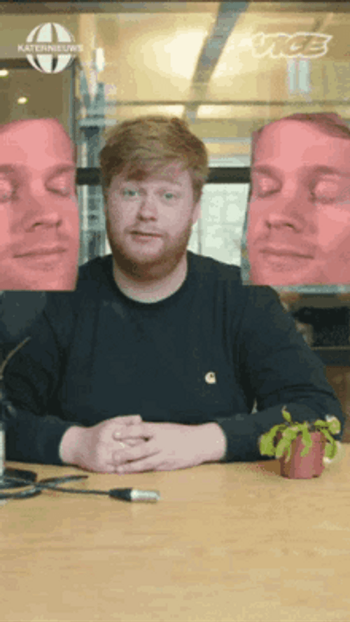 Funny White Guy Blinking Cannot Believe Reaction GIF