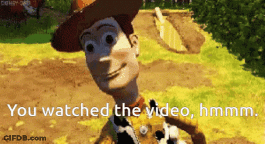 Funny Woody Rotating Head GIF