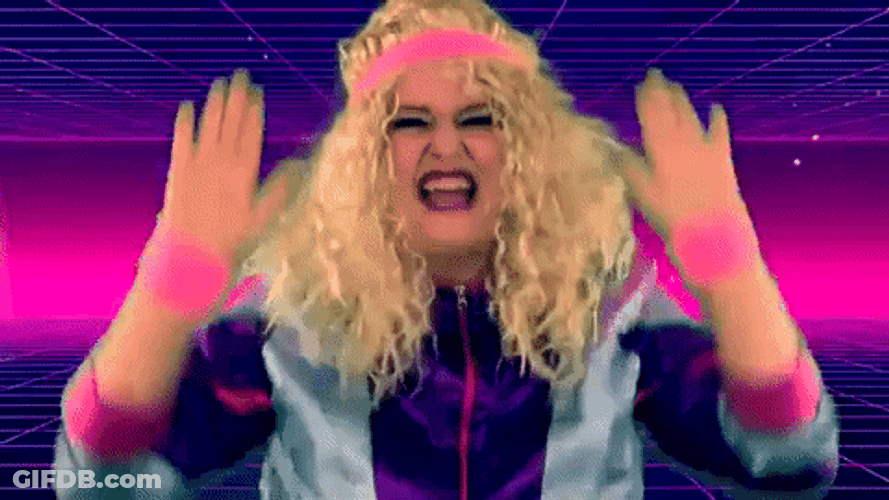 Funny Workout Awkward Rachael Albers GIF