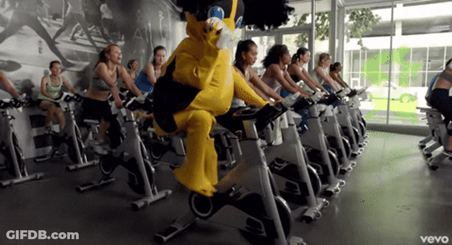Funny Workout Exercising Don't Wanna Know GIF