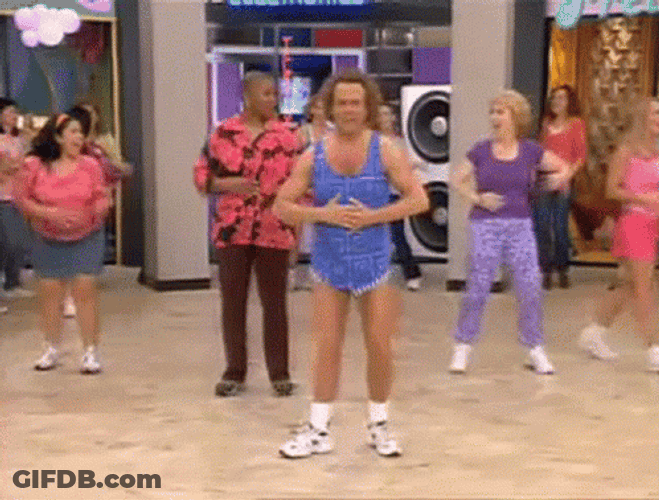Funny Workout Friday Morning Greetings Zumba GIF