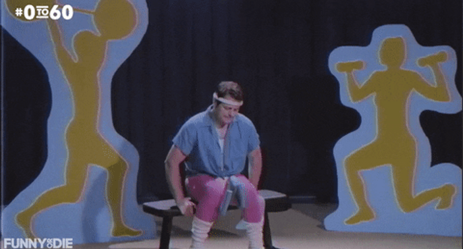 Funny Workout Michelle Obama Die GIF