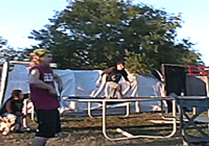 Funny Wrestling Body Slam GIF