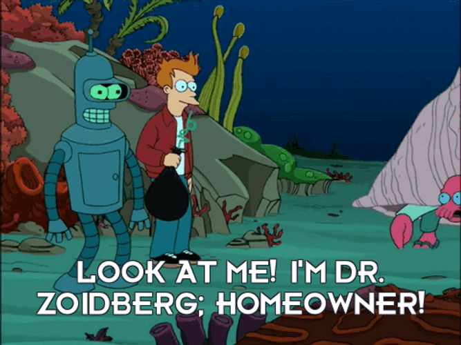 Funny Zoidberg Crawl Like Crab GIF