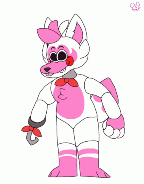 Funtime Foxy As A Bear GIF
