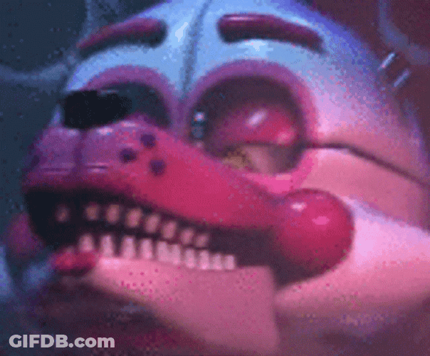Funtime Foxy Raising Eyebrows GIF