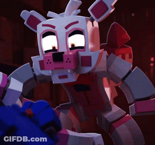Funtime Foxy Ready To Attack GIF